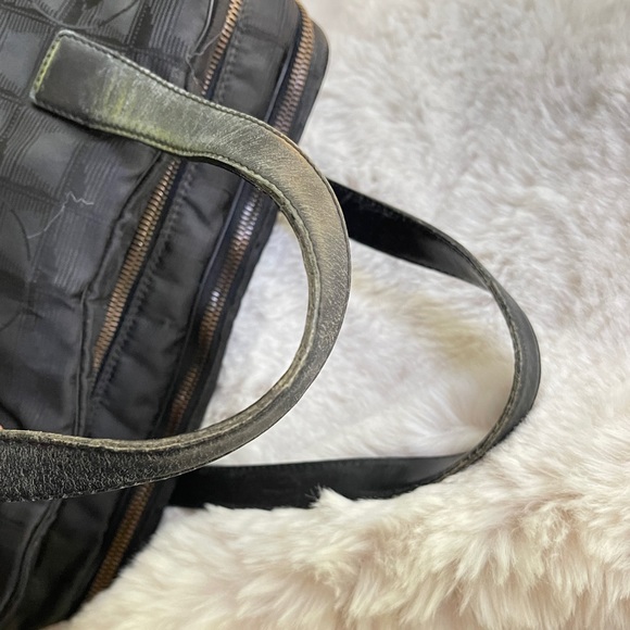 Rare✨Chanel Nylon Double Zip Travel Tote - Picture 9 of 9